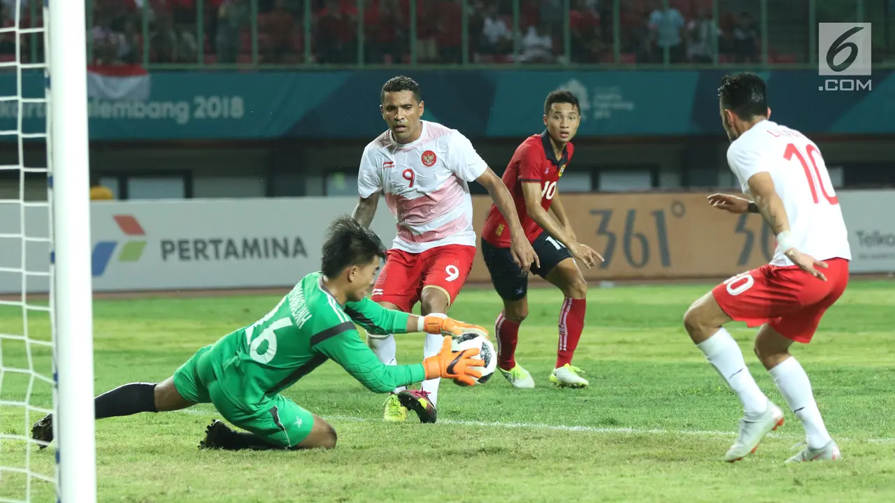 Gol Alberto Goncalves Antar Indonesia Unggul di Babak Pertama