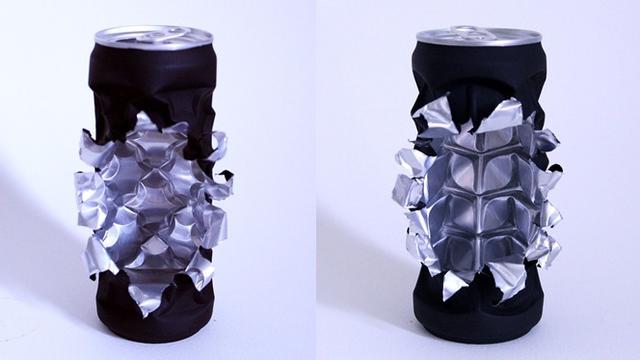 Seniman Ini Buat Karya Seni Kaleng Pakai Tangan Kosong, 6 Hasilnya Keren Banget