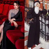 Lihat di sini beberapa potret gaya kontras antara Natasha Wilona dan Putri Zulkifli Hasan yang punya pesona masing-masing.