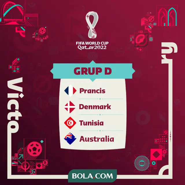Piala Dunia 2022 - Ilustrasi Grup D