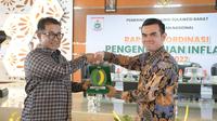 Rapat pengendalian inflasi Pemprov Sulbar (Foto: Liputan6.com/Humas Pemprov Sulbar)