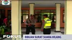 Sehari sebelum Pilkada, petugas memeriksa ruang penyimpanan kotak suara, dan memeriksa lima orang saksi.