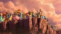 Ilustrasi Super Smash Bros. Ultimate - World of Light di Nintendo Switch (YouTube Super Smash Bros.)