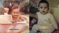 Beda Usia 10 Tahun, Ini Potret Transformasi Luna Maya dan Maxime dari Bayi hingga Jadi Pasangan Hidup