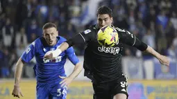 Bianconeri menyudahi pertandingan dengan kekalahan telak 1-4 dari Empoli. (Marco Bucco/LaPresse via AP)