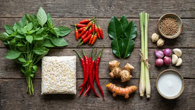 Resep tempe kuah santan kemangi (AI Generated)
