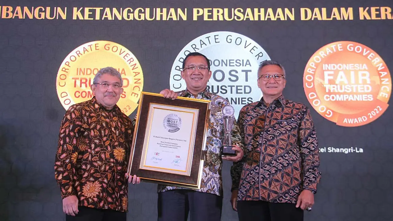 Terima Predikat Sangat Terpercaya, BTN Raih CGPI 2021