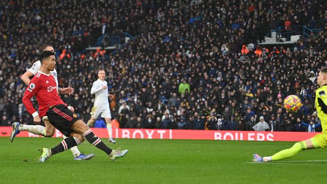 Foto: Dua Gol Pemain Pengganti Bawa MU Hancurkan Tuan Rumah Leeds United dalam Roses Derby di Liga Inggris