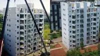 Viral Apartemen 10 Lantai Dibangun Hanya dalam 29 Jam, Bikin Takjub