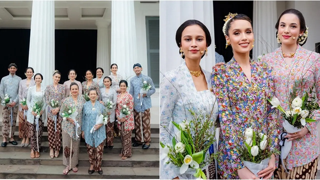 6 Potret Artis Tampil di Monolog 'Terbitlah Terang', Anggun dalam Balutan Kebaya