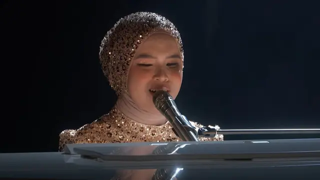 Putri Ariani dalam America's Got Talent. (Tangkapan layar YouTube/ America's Got Talent)