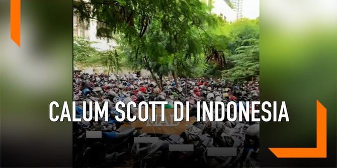 VIDEO: Calum Scott Terkejut Lihat Parkiran Sepeda Motor di Indonesia