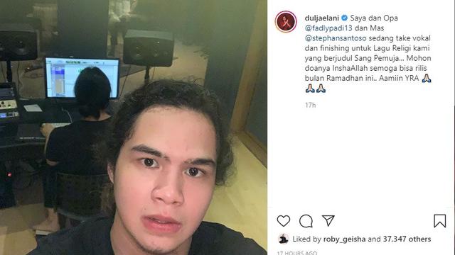 Dul Jaelani (Foto: Instagram/@duljaelani)