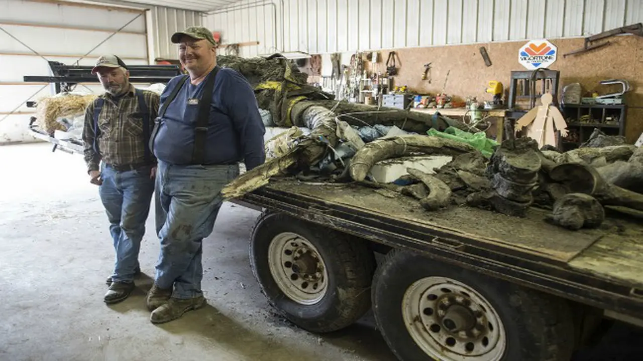 Penemuan Mammoth Berbulu di Michigan2