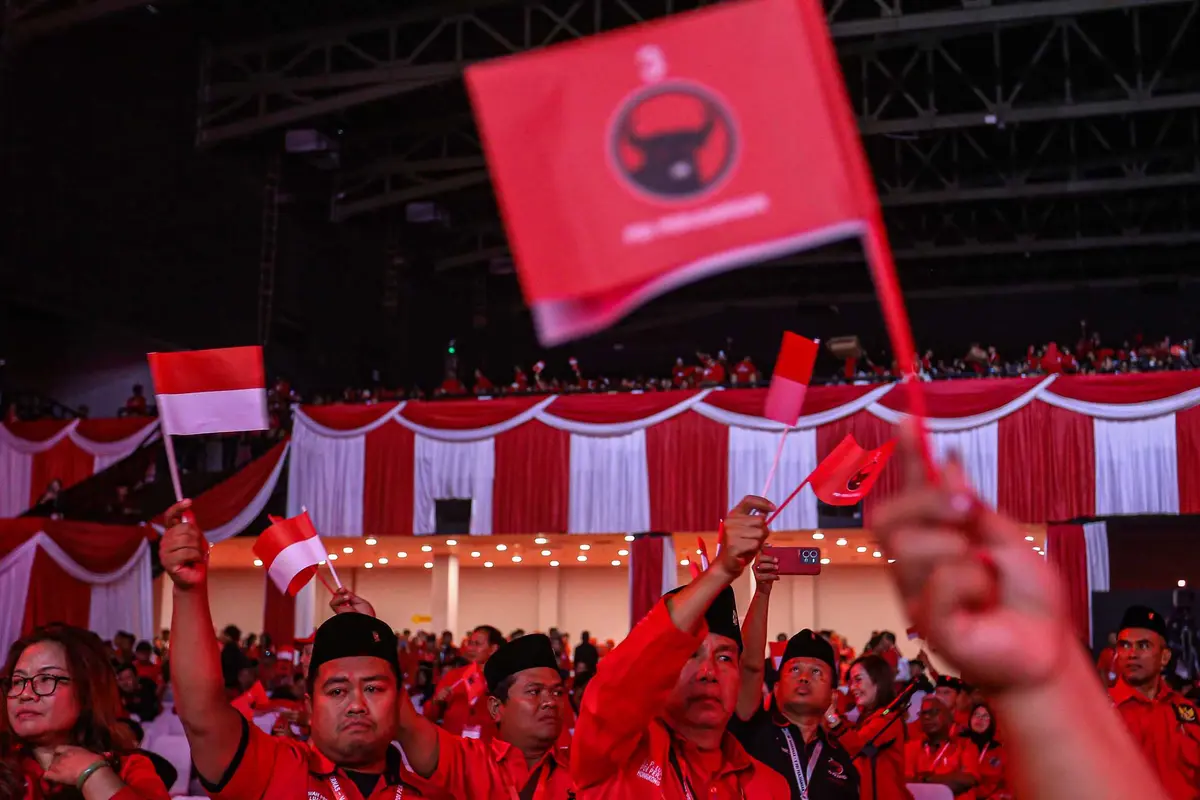 Pidato Megawati Tutup Rakernas V PDIP-ANGGA