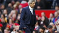 Manuel Pellegrini kecewa Derby Manchester kurang menghibur. (Reuters / Jason Cairnduf)
