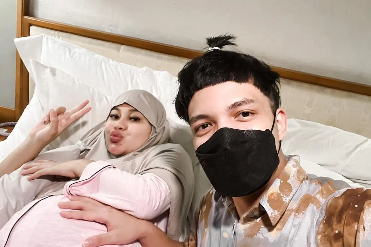 Aurel Hermansyah dan Atta Halilintar.