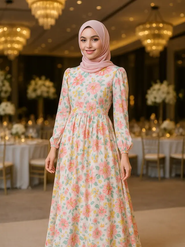 Model Baju Pesta Muslimah yang Anggun dan Elegan