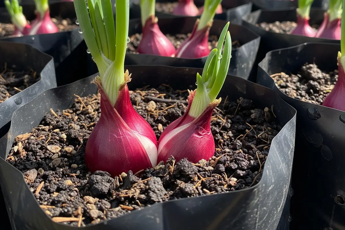 Menanam Bawang Merah di Polybag