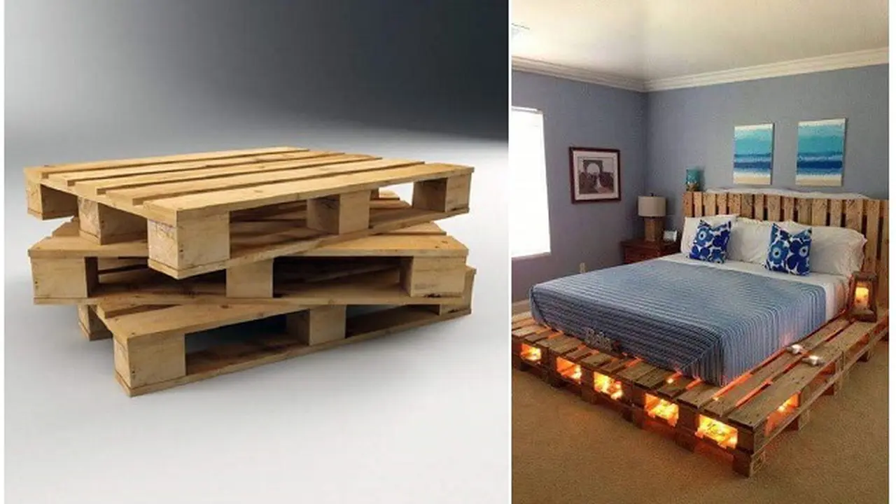 10 Ide Kreatif Perabotan dari Palet Kayu Bekas