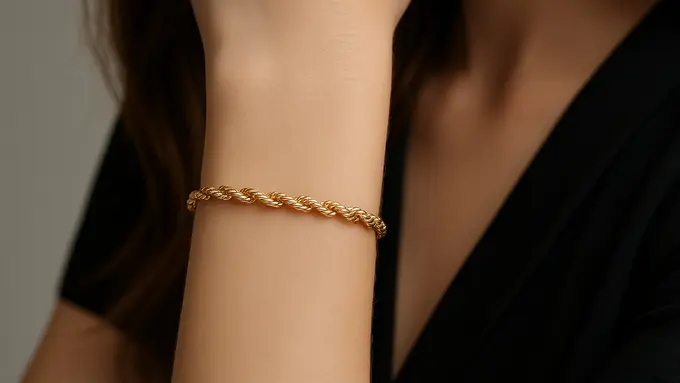 8 Model Gelang Emas Ulir Terbaru, Mewah dan Stylish untuk Tampil Elegan di Setiap Momen