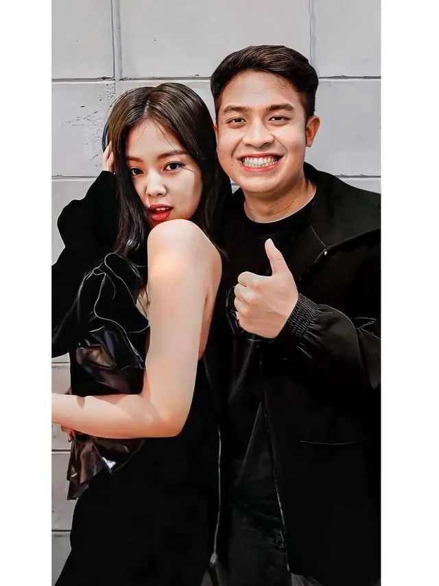 9 Editan Foto Jerome Poline dengan Jennie Blackpink Ini Bikin Geleng Kepala, Kocak Banget
