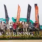 Park Serpong menggelar seremoni peletakan batu pertama (groundbreaking) pembangunan kota baru seluas 400 hektare di tengah-tengah Serpong, Tangerang. (Dok Lippo)