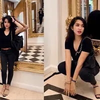 Ussy Sulistiawaty kembali curi perhatian dengan gaya terbarunya yang diunggah di Instagram [@ussypratama]