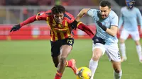 Patrick Dorgu dalam pertandingan Lecce vs Lazio, 22 Desember 2024. (Bola.com/Uslecce.it)