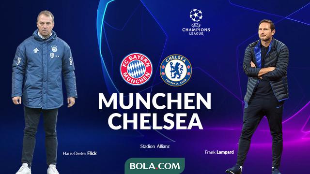 Liga Champions - Bayern Munchen Vs Chelsea - Head to Head