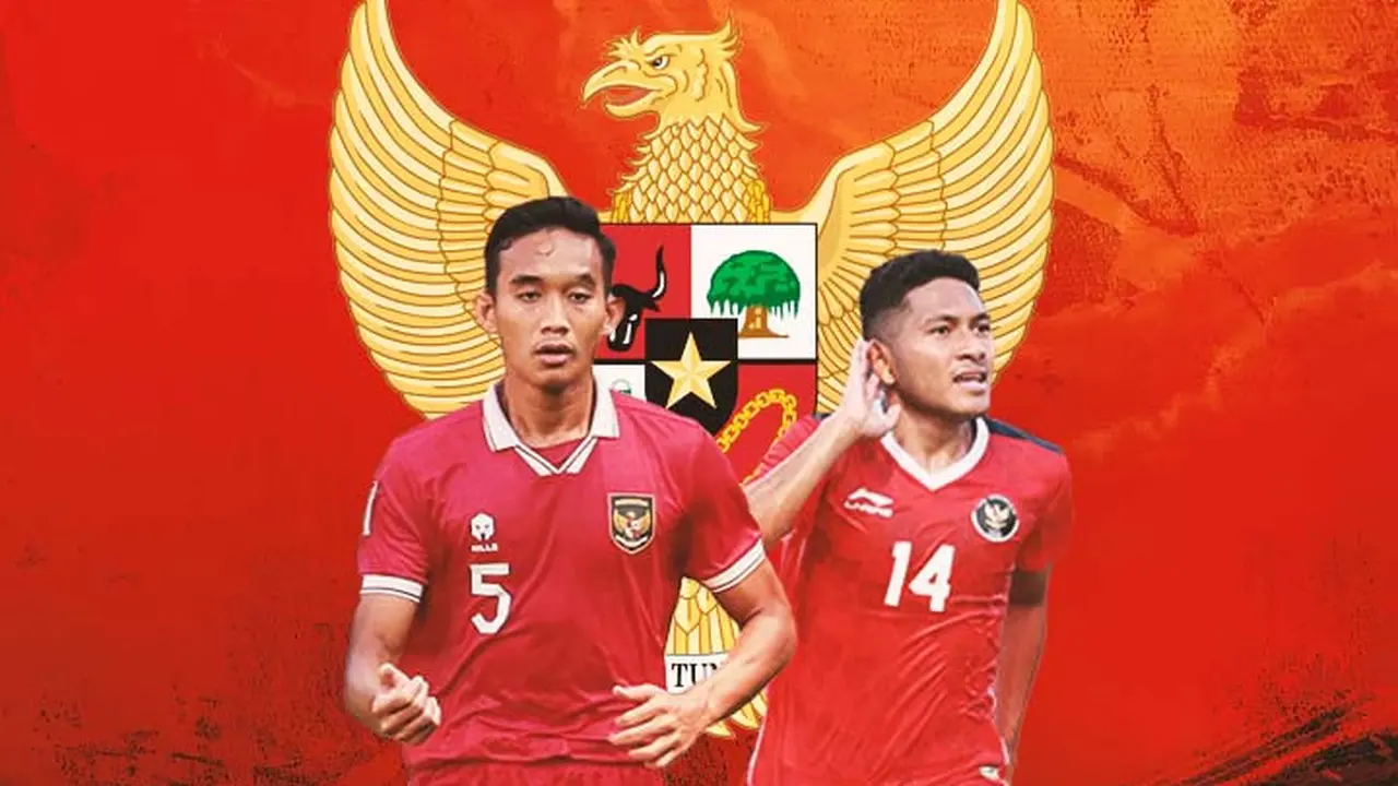 Timnas Indonesia - Rizky Ridho dan Fajar Fathur Rahman
