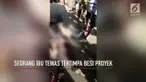 Seorang ibu pembeli sayur tewas tertimpa besi proyek Rumah Susun Tingkat Tinggi Pasar Rumput.