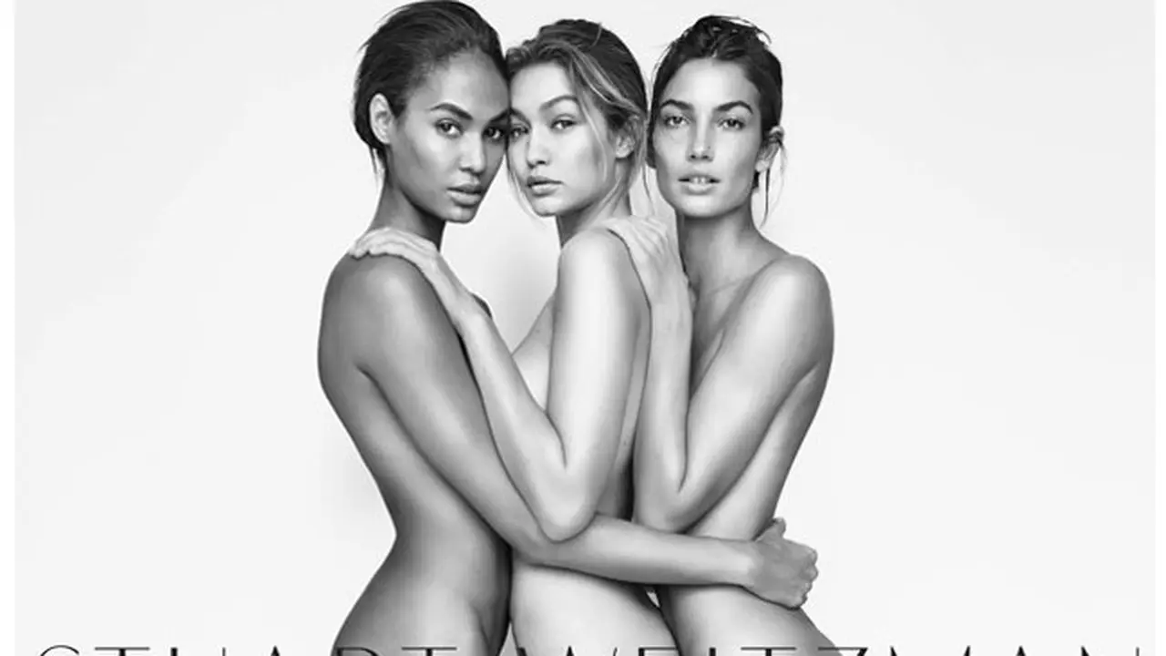 Gigi Hadid, Lily Aldridge, dan Joan Smalls 