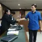 Advokat Lucas usai sidang di Pengadilan Tipikor Jakarta. (Merdeka.com/Yunita Amalia)