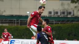 Ezra Walian. Dari 4 laga, pemain yang telah mengemas 1 gol dan jadi andalan di lini depan ini hanya sekali masuk sebagai pemain pengganti saat melawan Laos di matchday kedua. Di 3 laga lainnya ia menjadi starter dan bermain penuh saat kontra Vietnam. Total bermain 257 menit. (affsuzukicup)