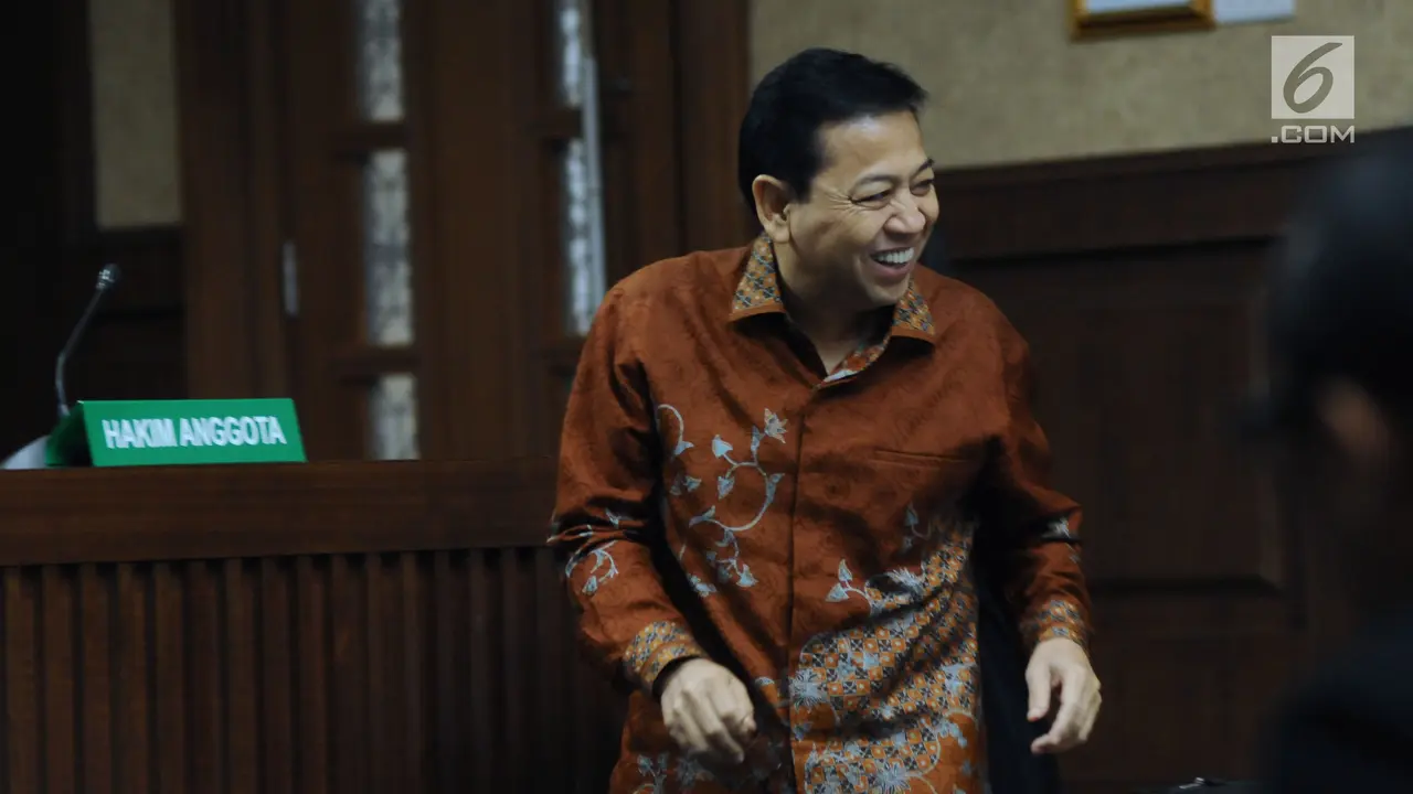 Kakak Andi Narogong Bersaksi dalam Sidang Setya Novanto