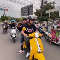 Chacha Frederica ngabuburit bersama suami (Instagram/chafrederica)