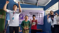 Aksi Mahasiswa Komunikasi Paramadina Kenalkan Keahlian Komunikasi  ke Lapak Hunian Pemulung