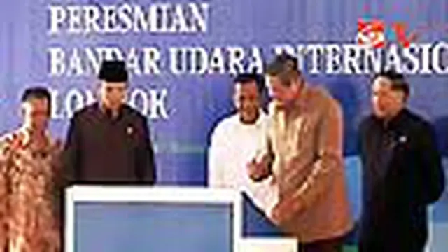 Presiden SBY Resmikan Bandara Internasional Lombok