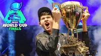 Kyle 'Bugha' Giersdorf, gamer Fortnite terbaik di dunia yang berhasil juarai Fortnite World Cup Final 2019. (Doc: Dexerto)