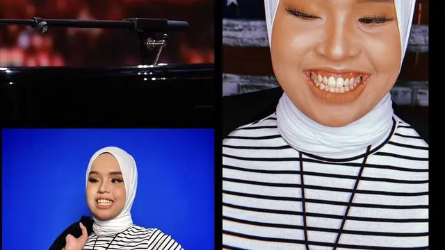 Penampilan berkerudung Putri Ariani Penyanyi Jogja Pukau Publik America’s Got Talent