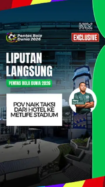POV: Naik Taksi Dari Hotel ke Metlife Stadium, New Jersey, AS