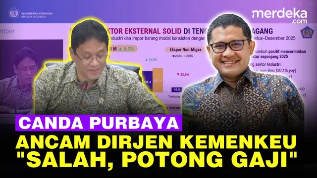 Canda Purbaya Ancam 'Bintang Tiga' Kemenkeu: Kalau Salah Potong Gaji!