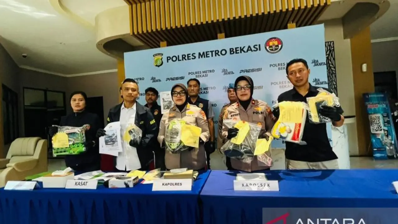 Kapolres Metro Bekasi Komisaris Besar Pol Sumarni. (Antara)