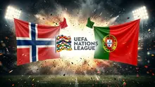 Ilustrasi Norwegia versus Portugal, UEFA Nations League. (Bola.com/AI)