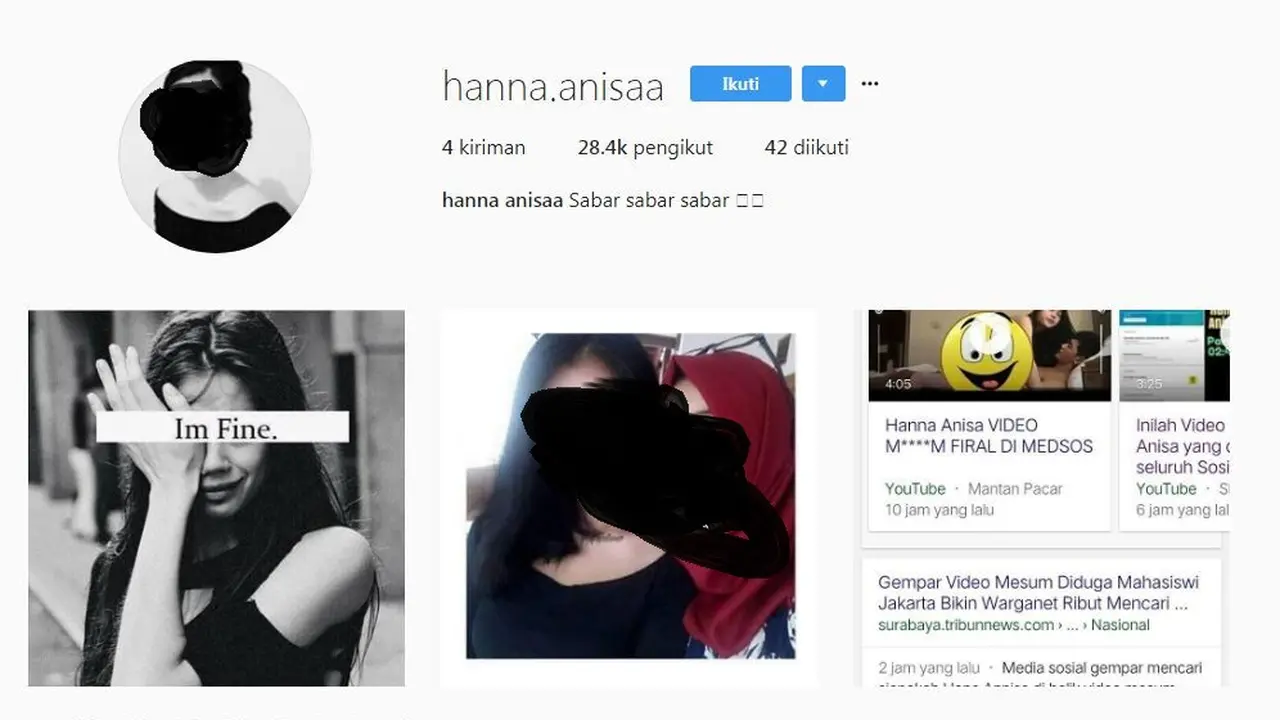 [Bintang] Diduga Jadi Pelaku Video Mesum, Ini Instagram HA?