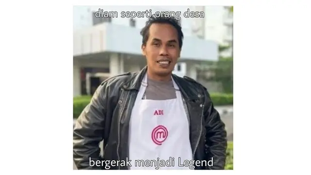 7 Meme Lord Adi Usai Tereliminasi dari MasterChef Indonesia Seasons 8