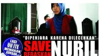 Petisi gerakan menyelamatkan Ibu Nuril di laman Change.org. (Foto: SAFEnet/www.change.org)