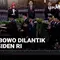 Prabowo Subianto dan Gibran Rakabuming Raka resmi menjabat sebagai Presiden dan Wakil Presiden periode 2024-2029. Keduanya dilantik di Gedung DPR-MPR yang disusul dengan pengambilan sumpah.