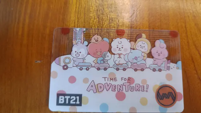 KAI Commuter Rilis Kartu Multi Trip KRL Edisi Khusus BT21, Tengok Tampilan dan Harganya
